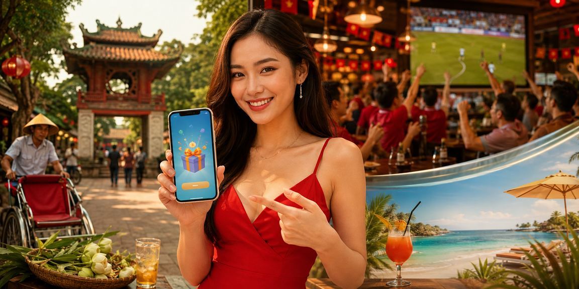 Người dùng tại Hà Nội dùng điện thoại di động kiểm tra giao dịch casino và số dư tài khoản